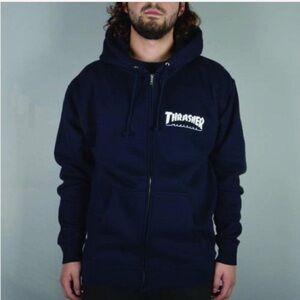 Thrasher Skateboard Magazine  Logo Sweatshirt Hoodie.